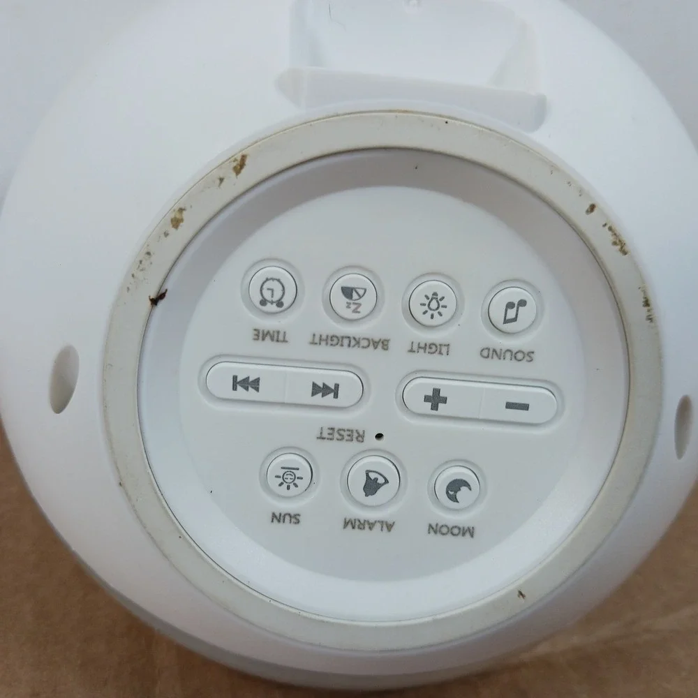 Sunrise Alarm Clock Wake Up Light Sunset Simulation Multi Color LED White